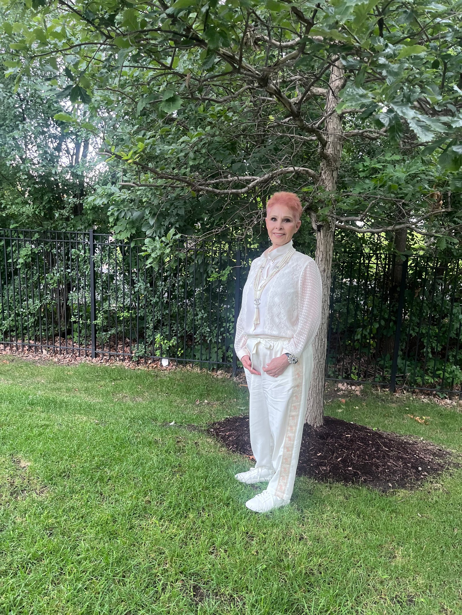 Wendy Shark standing outdoors in Highland Park